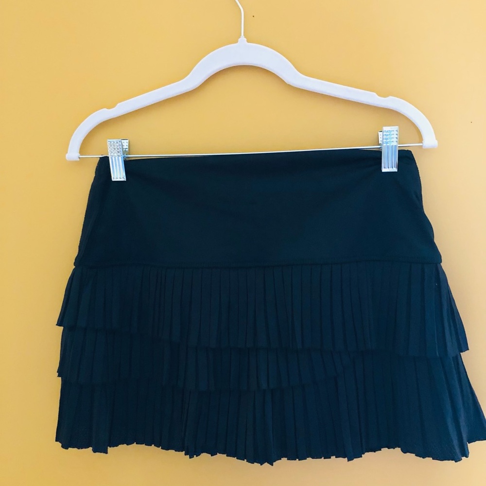 Pickleball/tennis skort. Lucky in Love. 13” length. Color: Black
